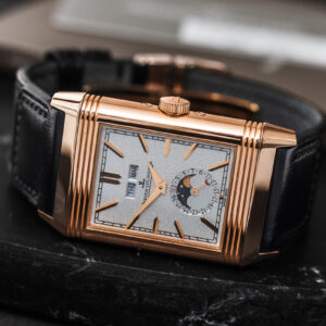 Jaeger-LeCoultre Reverso Tribute Calendar Moonphase 18k Rose Gold 29,9mm X 49,7mm/Kpl