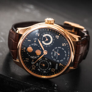 IWC Portuguese Perpetual Calendar IW503202 18k Rose Gold 44,2mm/Etui+Dok.