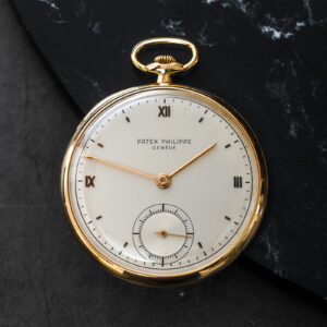 Patek Philippe Manual Kieszonkowy 18k Gold 43mm
