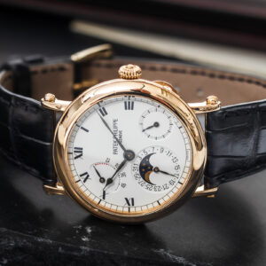 Patek Philippe Calatrava Officer Complications 5054J-001 Moonphase 18K Gold 35,5mm/kpl