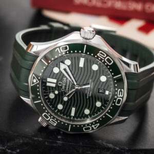 Omega Seamaster Diver 300m Green 21032422010001 Master COSC 42mm/kpl
