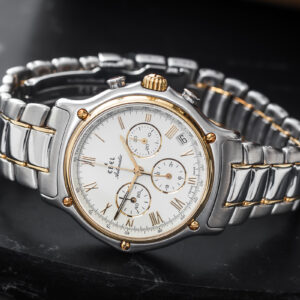 Ebel 1911 Chronograph 1134901 (Calibre Zenith El Primero) SS|18K Gold 39mm/Box