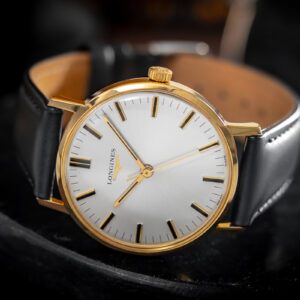 Longines Vintage Manual 18k Gold 34mm