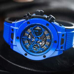 Hublot Big Bang Unico Blue Magic Skeleton Ceramic 411.ES.5119.RX Limited 45mm/Kpl