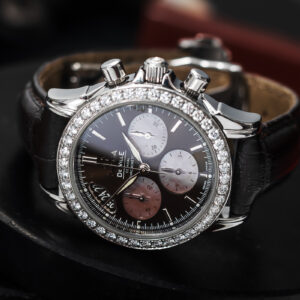 Omega De Ville Chronograph Lady 48776037 Co-Axial COSC Diamonds 35mm/Kpl