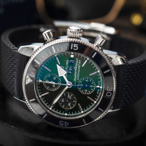 Breitling Superocean Heritage Chronograph 44 Green A13316 Edition Speciale 44mm/Kpl