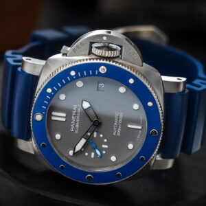 Panerai Luminor Submersibl 3 Days Blue Ceramic Shark Grey Dial 42mm/Kpl