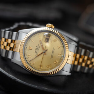 Rolex Datejust 36 16013 Jubilee Ss|18k Gold Roman Index 36mm