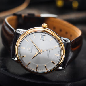 Omega De Ville Prestige 47003102 Automatic COSC SS|18K Gold 35mm/Etui