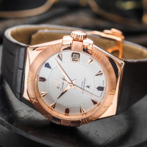 Omega Constellation Limited 1952 Automatic 18k Rose Gold Waga 128g 38mm/Box