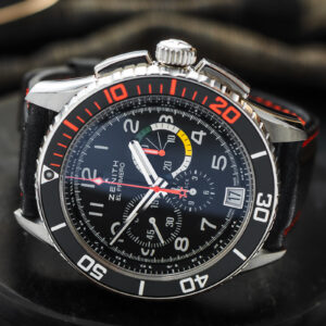 Zenith El Primero Stratos Flyback Rainbow 03.2061.405 Automatic 45mm/Etui