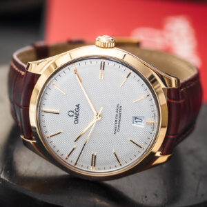 Omega De Ville Trésor 43253402102001 Manual COSC 18K Gold 40mm Nienoszony/Kpl.