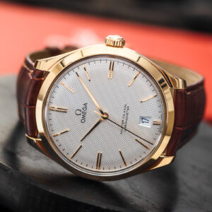 Omega De Ville Trésor 43253402102001 Manual COSC 18K Gold 40mm Nienoszony/Kpl.