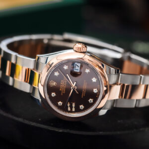 Rolex Lady-Datejust 28 279161 Star Diamonds Index SS|18K Rose Gold 28mm/kpl