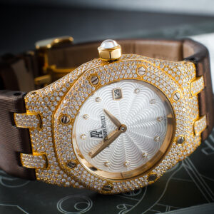 Audemars Piguet Royal Oak Lady Quartz 67605BA.ZZ.D080SU.01 18k 33mm/Dok.