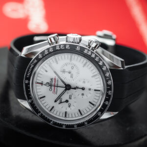 Omega Speedmaster Professional Moonwatch White Master COSC 42mm+Strap/Complete