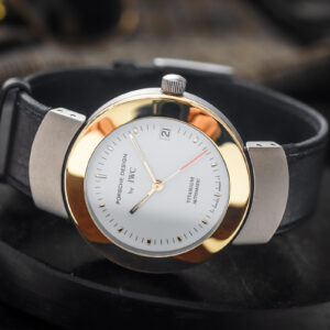 IWC Porsche Design IW352004 Automatic Date Titanium/18k Gold 35mm/Case+Papers