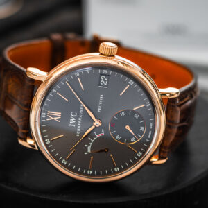 IWC Portofino Hand-Wound Power Reserve IW510104 18k Rose Waga 106g 45mm/kpl