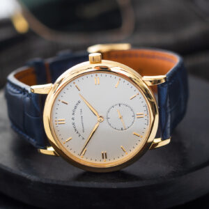 A. Lange & Söhne Saxonia 215.021 Small Second Manual 18k Gold 37mm/Etui