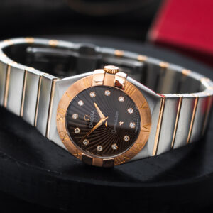 Omega Constellation Lady 12320276063001 SS|18K Gold Diamonds 27mm/Kpl