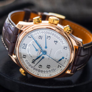 Longines The Master Collection Retrograde 18k Rose Waga 147g 44mm/Kpl