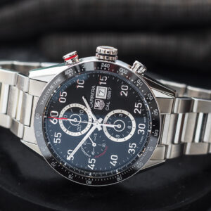 TAG Heuer Carrera Chronograph Cal. 1887 CAR2A10-2 Ceramic Bezel 43mm/Kpl