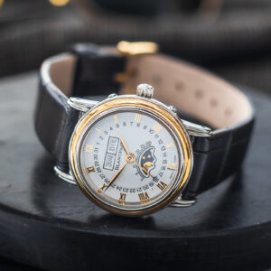 Blancpain Villeret Triple Date 6395 Moonphase Automatic SS|18K Gold 26mm/Etui