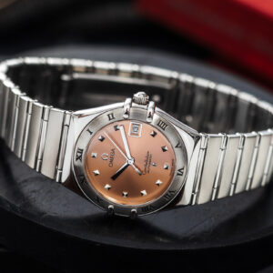 Omega Constellation My Choice Lady 15916100 Pink Dial Quartz 27,5mm/Kpl