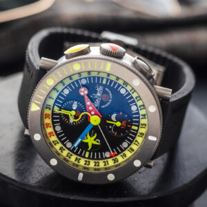 Alain Silberstein Marine Krono GMT Titanium Limited XXX|999 Automatic 45mm/Kpl