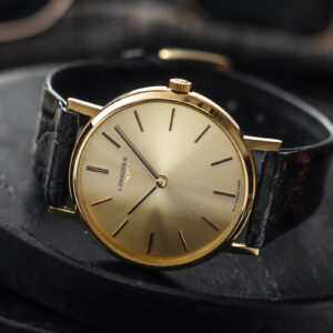 Longines Vintage Manual 18k Gold 33,5mm