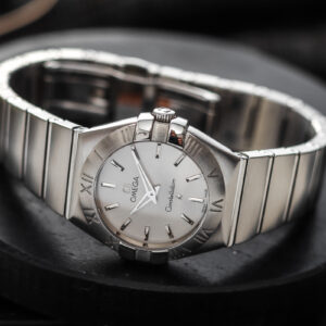 Omega Constellation Lady 12310276002001 Silver Dial Quartz 27mm/Etui+Dok.