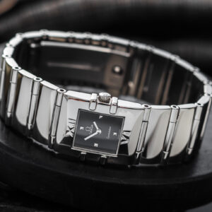 Omega Constellation Quadra Lady 15214100 Black Dial 19mm/Etui
