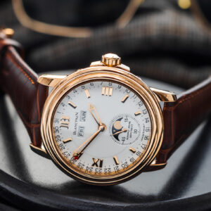 Blancpain Léman Moonphase Triple Calendar 2763-3642 18K Rose Gold 38mm/Kpl