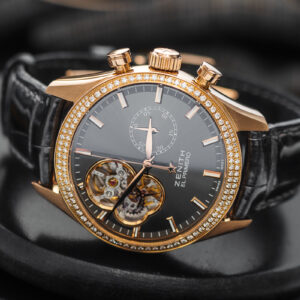 Zenith El Primero Chronomaster Open Lady 18k Gold Diamonds 38mm/Kpl