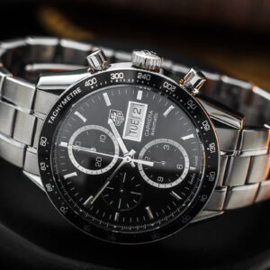 TAG Heuer Carrera Chronograph J. M. Fangio Cal. 16 CV201AG Day-Date 41mm/Kpl