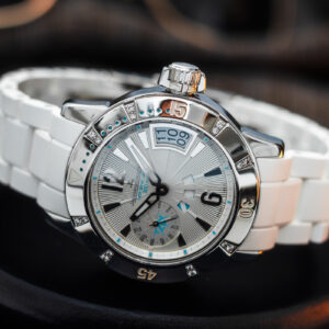 Jaeger-LeCoultre Master Compressor Diving GMT Diamonds 38mm New Bracelet/Complete Set