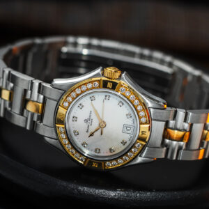 Baume & Mercier Riviera Lady MV045086 Quartz SS|18K Gold Diamonds 28mm/Kpl