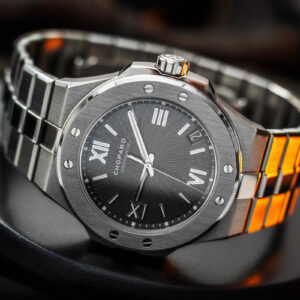 Chopard Alpine Eagle Large Grey 298600-3002 Automatic COSC 41mm/Full Set