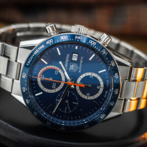 TAG Heuer Carrera Chronograph Blue Cal. 16 CV2015 Automatic 41mm/Etui+Dok.