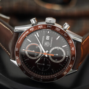 TAG Heuer Carrera Chronograph Brown CV2013-3 41mm Nowy Pasek/Etui+Dok