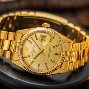 Rolex Datejust 36 President 1601 Automatic COSC 18k Gold Waga 108g 36mm