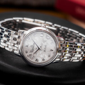 Omega De Ville Prestige Lady 42410276052001 Diamonds Quartz 27.4mm/Complete