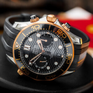 Omega Seamaster Diver 300m Chronograph SS|18K Gold Master COSC 44mm/Complete Set