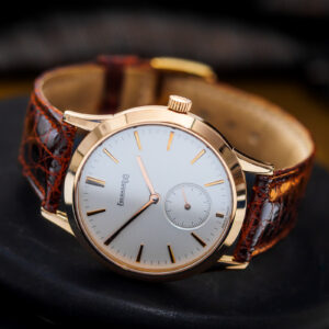 Eberhard & Co. Palazzo 20013 Manual Small Second 18k Rose Gold 35mm