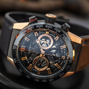 TAG Heuer Carrera Cal. Heuer 02 Skeleton 18k Gold|Ceramic CBG2050-0 43mm/Kpl.
