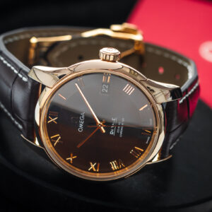 Omega De Ville Co-Axial Brown 43153412113001 18k Red Waga 121g 41mm/Kpl