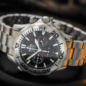 Omega Seamaster Diver 300m Chronograph America's Cup Titanium 41,5mm/Etui