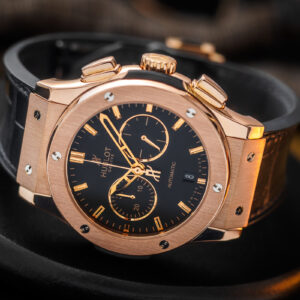 Hublot Classic Fusion Chronograph 18k Waga 152g 42mm Nowy Pasek/Etui