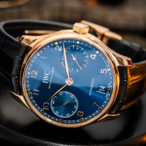 IWC Portuguese Blue Boutique Edition Automatic 18k Rose Gold 42,3mm/Kpl.