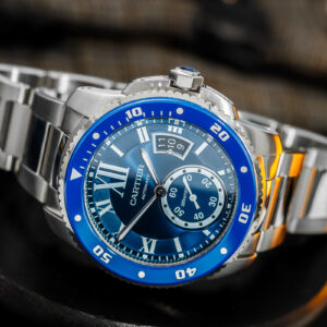 Cartier Calibre De Cartier Diver Blue 3729 WSCA0010 Automatic 42mm+Pasek/Kpl.